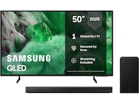 Samsung 50" Q7F2 QLED 4K Smart TV (2025) + Soundbar 50 - 59 tums TV