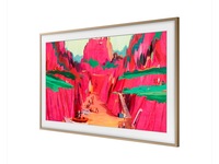 Samsung The Frame Pro 75" LS03FW + ram Beige Wood 60 - 69 tums TV