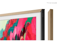 Samsung The Frame Pro 85" LS03FW + ram Beige Wood 60 - 69 tums TV