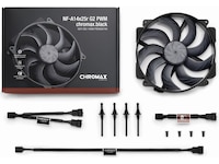 Noctua NF-A14x25r G2 PWM chromax.black Fläkt Fläkt