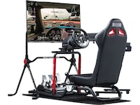 Next Level Racing Wheel Stand Lite 2.0–simstativ kompakt, uppgraderbar Ratt och pedaler
