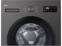LG F4A1009NDK tvättmaskin (mörk silver) + torktumlare Tvättmaskin