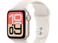 Apple Watch SE 3 GPS 40mm Stjärnljus aluminiumboett med Stjärnljus Sport Band - S/M -B-Grade Demo watches