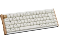 Keychron K6 HE SE trådlöst gamingtangentbord (trä/vit) Gamingtangentbord