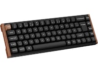 Keychron K6 HE SE trådlöst gamingtangentbord (trä/svart) Gamingtangentbord