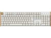 Keychron K10 HE SE trådlöst gamingtangentbord (trä/vit) Gamingtangentbord