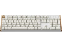 Keychron K10 HE SE trådlöst gamingtangentbord (trä/vit) Gamingtangentbord