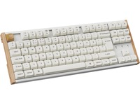 Keychron K8 HE SE trådlöst gamingtangentbord (trä/vit) Gamingtangentbord