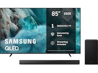 Samsung 85" Q7FA QLED 4K Smart TV (2025) + soundbar 50 - 59 tums TV