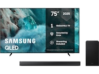 Samsung 75" Q7FA QLED 4K Smart TV (2025) + soundbar 50 - 59 tums TV