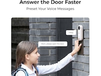 Reolink Video Doorbell WiFi (svart) Ringklockor
