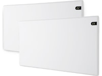 Adax Neo Basic Panelradiator 1000W (vit) 2-pack Panelelement