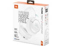 JBL Tune 780NC trådlösa hörlurar, Over-Ear (vit) Hörlurar