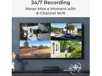 Reolink NVS8-5MD4 övervakningssystem Övervakningskamera