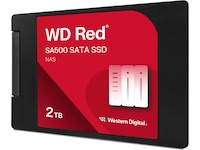 WD Red SA500 NAS-SSD 2 TB Hårddisk 2,5