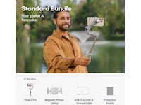 Insta360 Flow 2 Pro standardpaket (Stone Gray) Tillbehörssatser till kameror