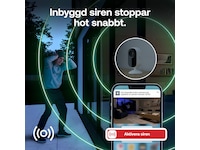 Arlo Essential 3 HD inomhus övervakningskamera 2-pack Övervakningskamera