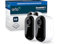 Arlo Essential 3 HD utomhus övervakningskamera 2-pack Övervakningskamera