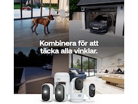 Arlo Essential 3 HD PTZ inomhus övervakningskamera 2-pack Övervakningskamera