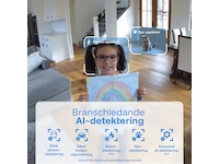 Arlo Essential 3 HD PTZ inomhus övervakningskamera 2-pack Övervakningskamera