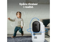 Arlo Essential 3 HD PTZ inomhus övervakningskamera 2-pack Övervakningskamera