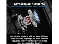 Sennheiser HD660S 2 öppna hörlurar, over-ear (svart) Hörlurar
