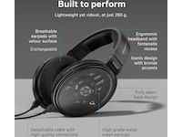 Sennheiser HD660S 2 öppna hörlurar, over-ear (svart) Hörlurar