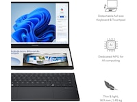 ASUS Zenbook Duo UX8406CA 14" FHD OLED pekskärm Datorer - Bärbara / laptop