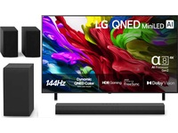 LG 86'' QNED85 evo AI MiniLED 4k smart-TV (2025) + soundbar 60 - 69 tums TV