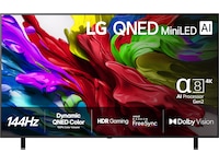 LG 86'' QNED85 evo AI MiniLED 4k smart-TV (2025) + soundbar 60 - 69 tums TV