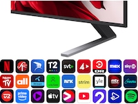 LG 86'' QNED85 evo AI MiniLED 4k smart-TV (2025) + soundbar 60 - 69 tums TV