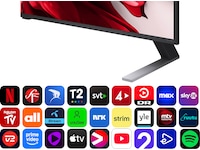 LG 55'' QNED85 evo AI MiniLED 4k smart-TV (2025) + soundbar 60 - 69 tums TV