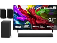 LG 75'' QNED85 evo AI MiniLED 4k smart-TV (2025) + soundbar 60 - 69 tums TV
