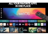 LG 75'' QNED85 evo AI MiniLED 4k smart-TV (2025) + soundbar 60 - 69 tums TV