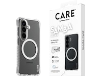 PanzerGlass CARE Galaxy S26 Samba Hardcase fodral (genomskinligt/vitt) Mobilskal