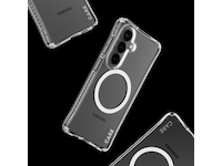 PanzerGlass CARE Galaxy S26 Samba Hardcase fodral (genomskinligt/vitt) Mobilskal