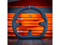 Asetek Closed D rattkrans läder (svart) Ratt och pedaler