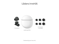 Google Pixel Buds 2a trådlösa hörlurar, In-ear (hazel) In-ear hörlurar