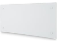 Adax Clea WiFi panelradiator glas 1000W, 2-pack (vit) Panelelement