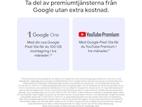 Google Pixel 10a 128GB (obsidian) Mobiltelefoner