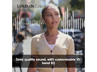 Sony LinkBuds Clip öppna hörlurar (grön) Hörlurar