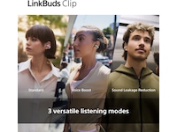 Sony LinkBuds Clip öppna hörlurar (grön) Hörlurar
