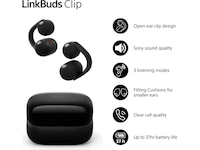 Sony LinkBuds Clip öppna hörlurar (svart) Hörlurar