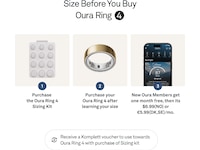 Oura Ring 4 Smart Ring str. 8 (guld) -B-Grade Demo tillbehör till mobiler & smartwatches