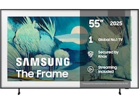 Samsung 55" The Frame LS03FA QLED 4K smart-TV (2025) + vit ram 50 - 59 tums TV
