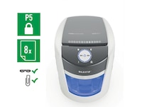 Leitz Dokumentförstörare IQ OptiMax Small Office 350 Mikroskärning P5 Dokumentförstörare