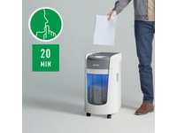 Leitz Dokumentförstörare IQ OptiMax Small Office 225 Mikroskärning P5 Dokumentförstörare