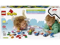 LEGO DUPLO Town F1 Team med racerbilar och förare 10445 LEGO