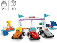 LEGO DUPLO Town F1 Team med racerbilar och förare 10445 LEGO