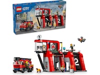 LEGO City Fire brandstation med brandbil 60414 LEGO